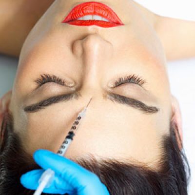 مناطق ممنوعه تزریق بوتاکس