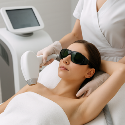 مراحل انجام لیزر موهای زائد