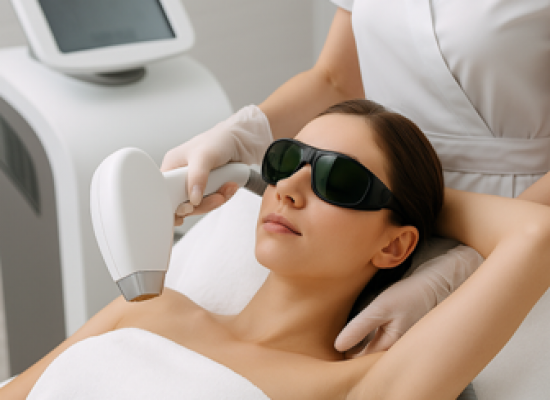 مراحل انجام لیزر موهای زائد